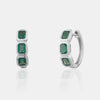 Huggies en agate verte