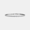 Bracelet poire avec chaton en diamant