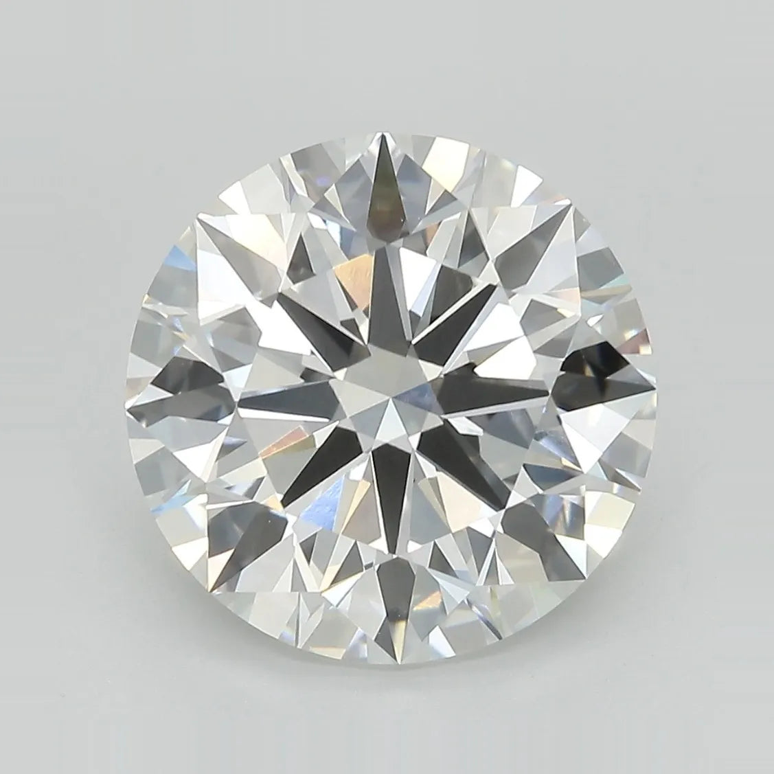6.90ct Round Lab Grown Diamond (Colour F, Clarity VVS2, Cut ID, IGI Certified)