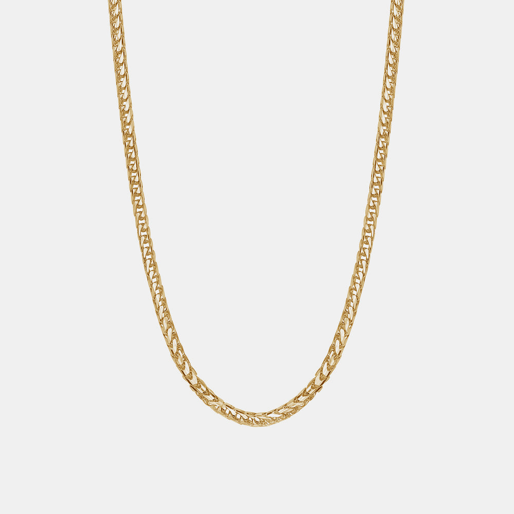 10K Solid Franco Chain
