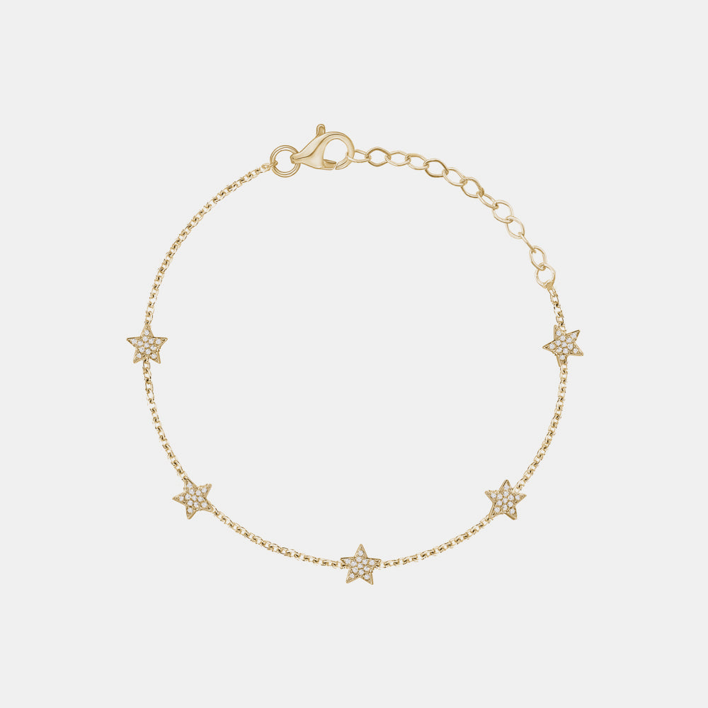 Diamond Star by the Yard Bracelet