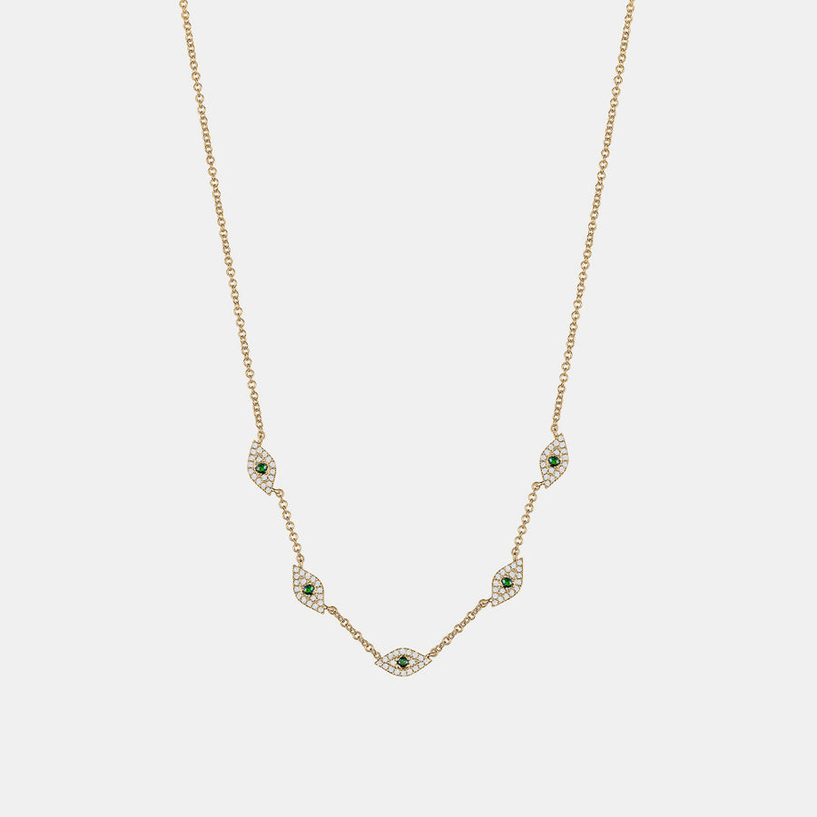 Collier à Multiples Mauvais Oeils