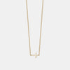 Collier Mini Croix Horizontale