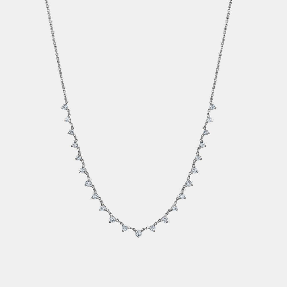 Graduated Diamond Necklace