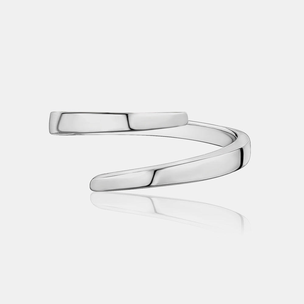 Wrap Ring - 14K White Gold