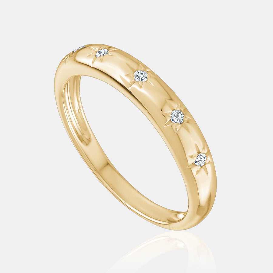 Bague en étoile