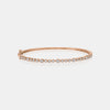 Bracelet en diamant serti d'un chaton