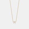Collier Avec Nœud en Diamant