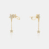 Boucles d'oreilles en forme de goutte d'eau