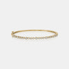 Bracelet en diamant serti d'un chaton