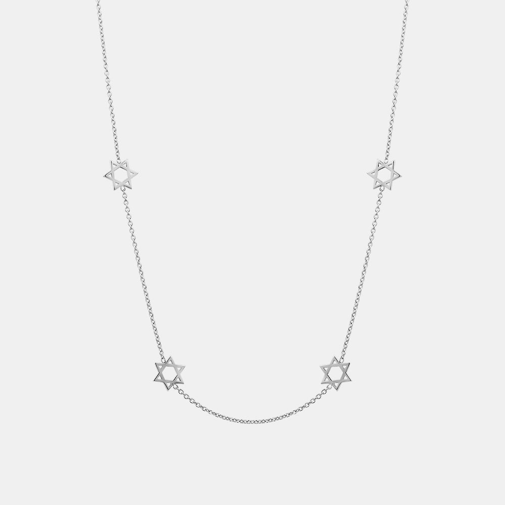 Star of David by the Yard Necklace