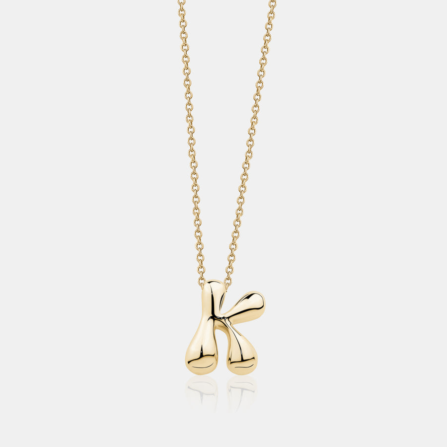 Collier de lettres à bulles