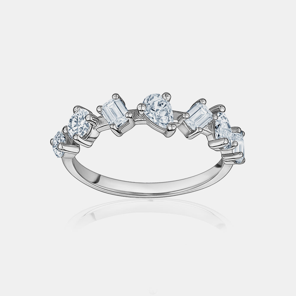 Multi-Shape Diamond Ring