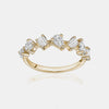 Bague à diamants multiformes