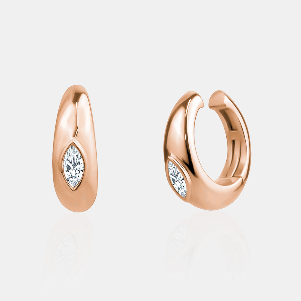 Marquise Diamond Ear Cuff