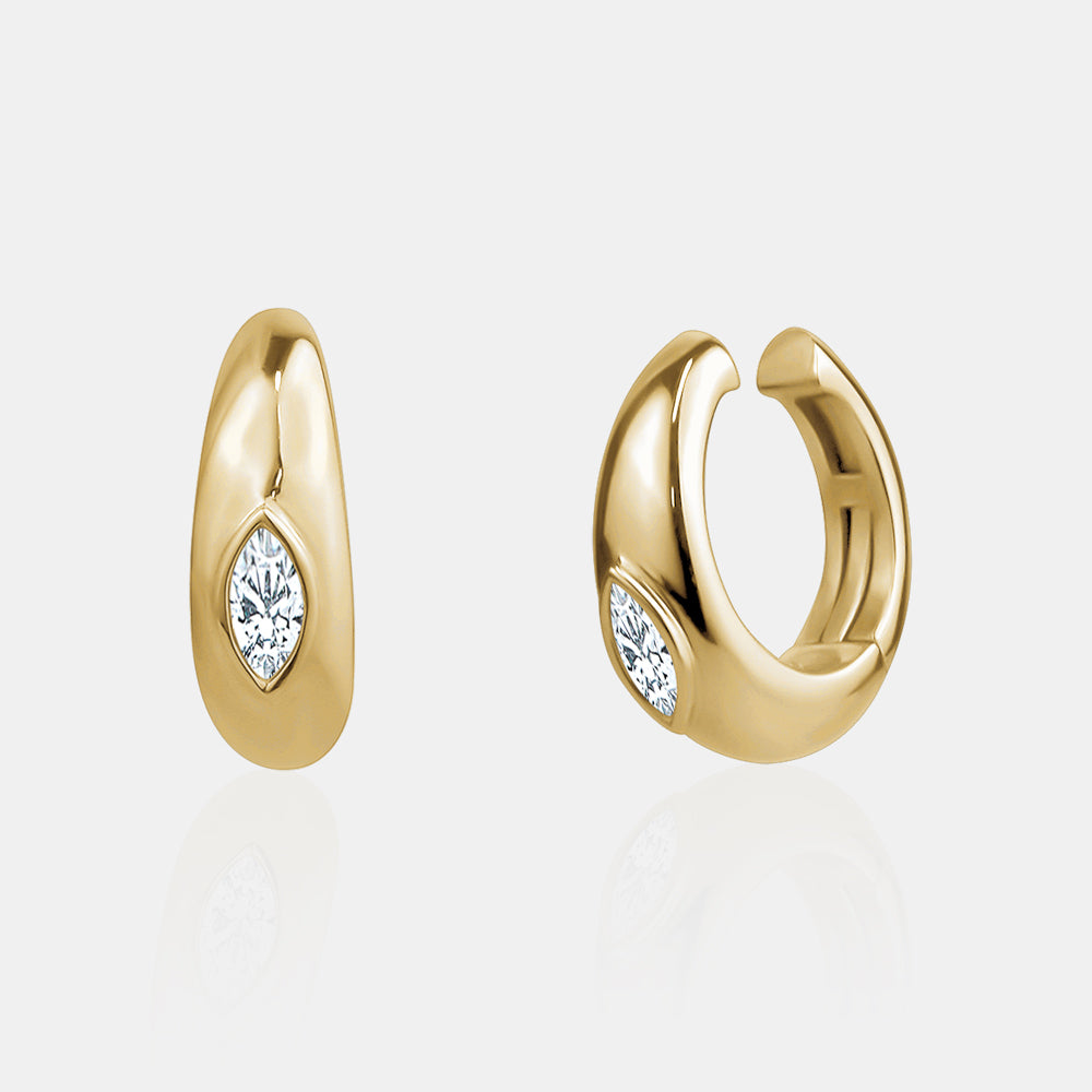 Marquise Diamond Ear Cuff
