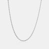Bezel Set Diamond Necklace