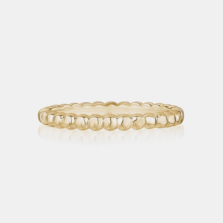 Bague en perles