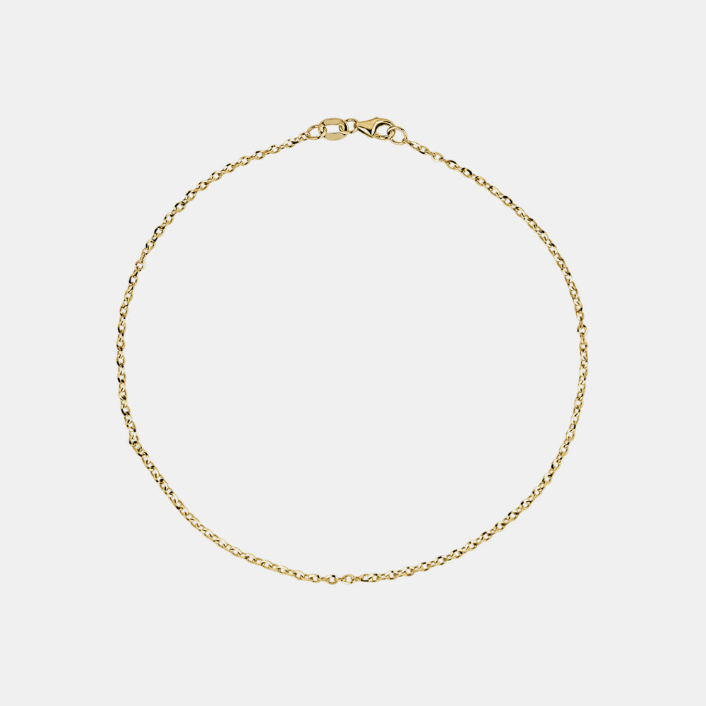 Thin Gold Anklet