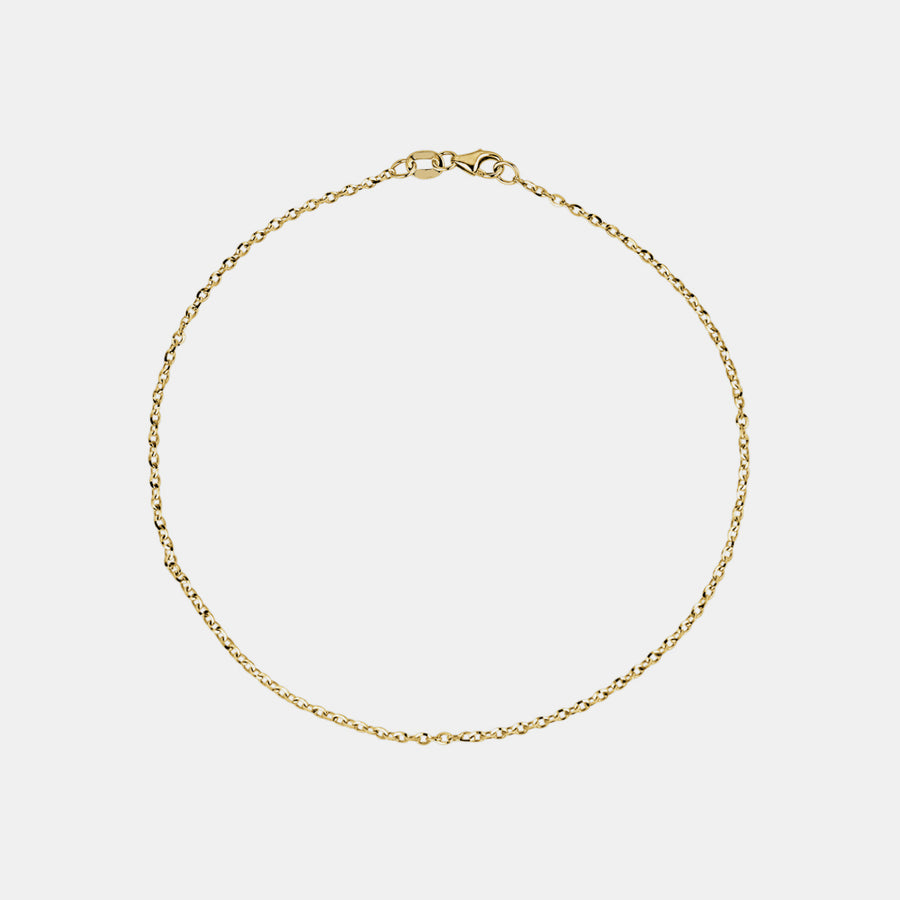 Thin Gold Anklet