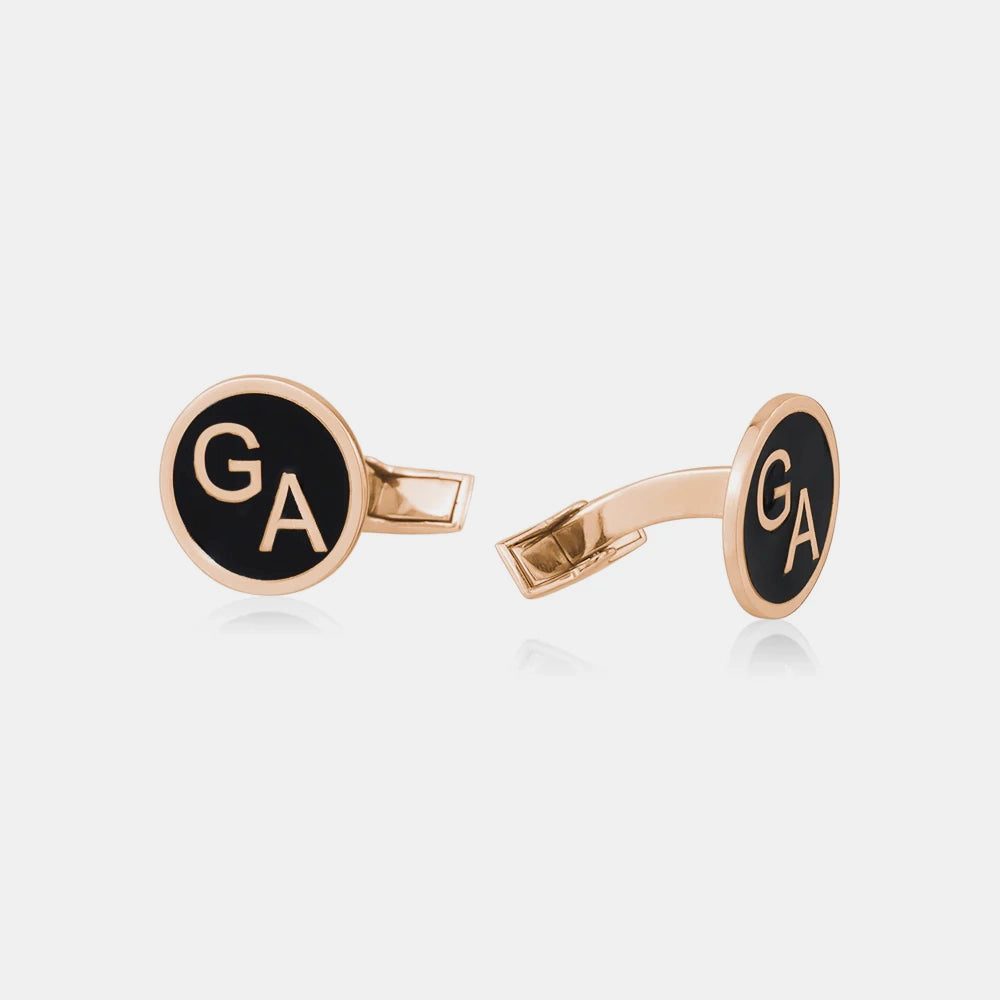 Custom Initial Cuff Links