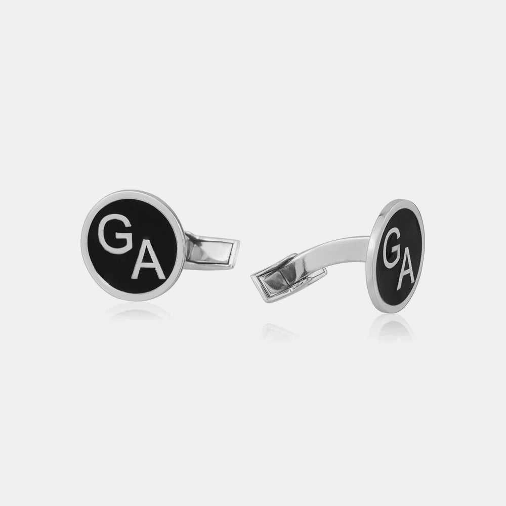 Custom Initial Cuff Links