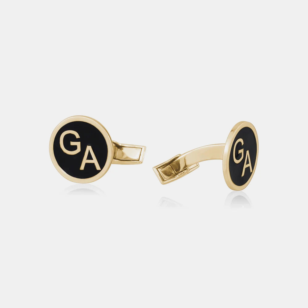 Custom Initial Cuff Links