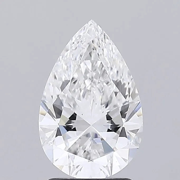 2.00ct Pear Lab Grown Diamond (Colour E, Clarity VS1, IGI Certified)