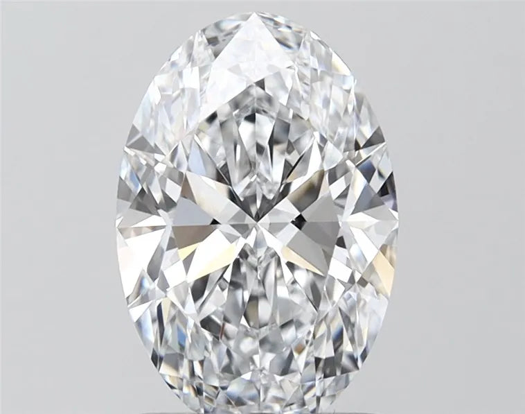 2.05ct Oval Lab Grown Diamond (Colour D, Clarity VVS2, IGI Certified)