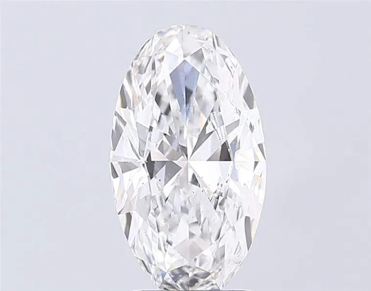 2.06ct Oval Lab Grown Diamond (Colour D, Clarity VS2, IGI Certified)