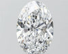 2.08ct Oval Lab Grown Diamond (Colour D, Clarity VVS2, IGI Certified)