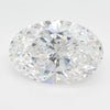 2.10ct Oval Lab Grown Diamond (Colour D, Clarity VVS1, GIA Certified)