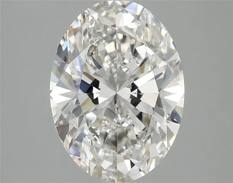 2.50ct Oval Lab Grown Diamond (Colour G, Clarity VVS2, IGI Certified)