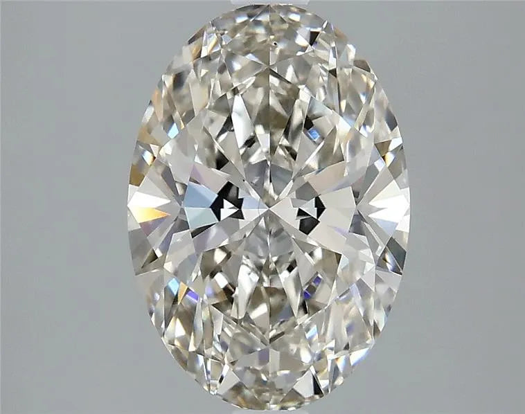 2.53ct Oval Lab Grown Diamond (Colour H, Clarity VS1, IGI Certified)