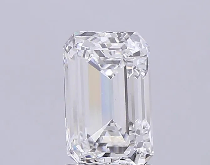 2.55ct Emerald Lab Grown Diamond (Colour F, Clarity VVS2, IGI Certified)