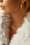 Mini collier baguette