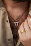 Diamond Hai Pendant