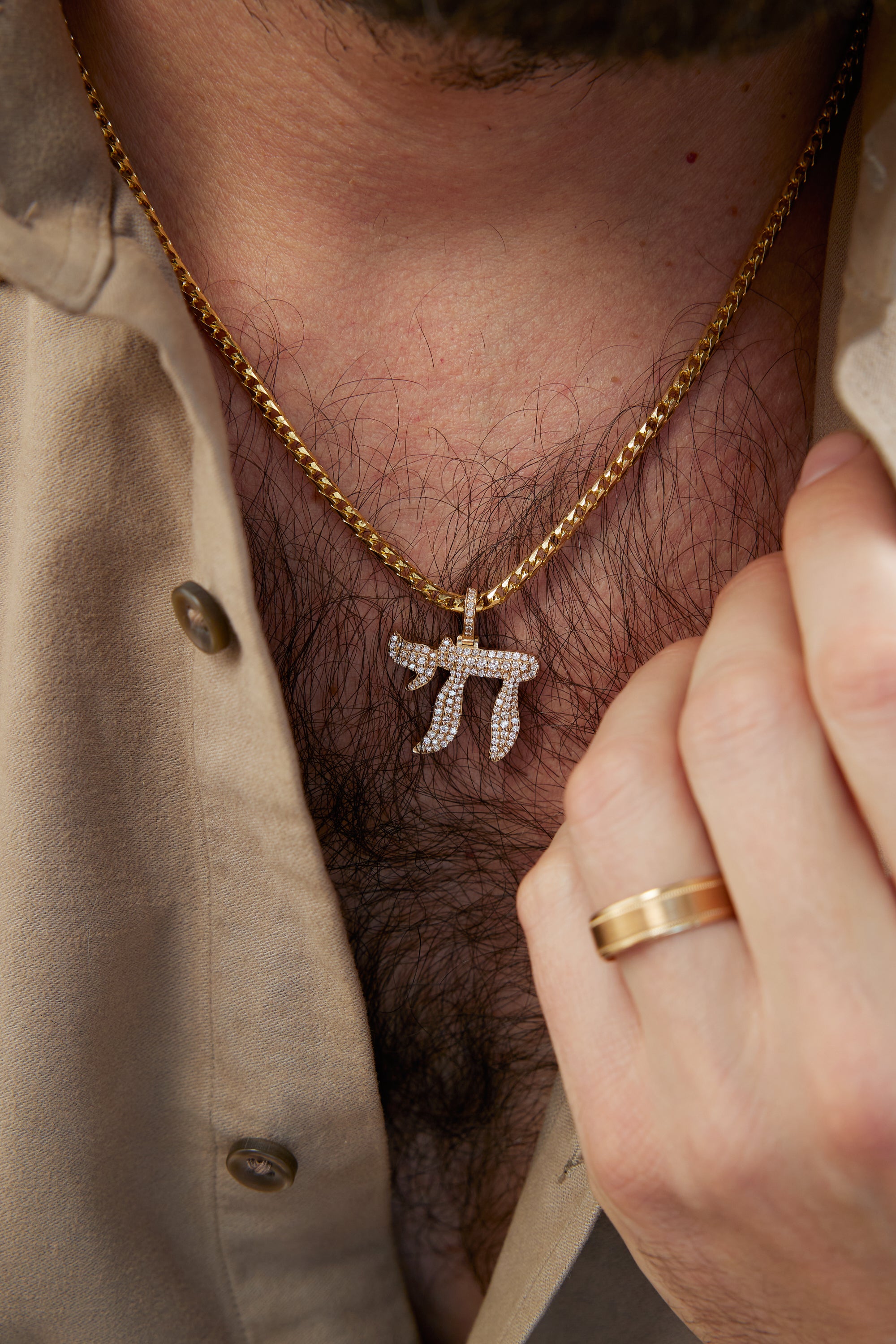 Diamond Hai Pendant