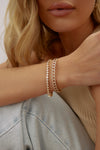 Bracelet à maillons en diamant