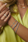 Bracelet Mauvais Oeil Turquoise avec Diamants
