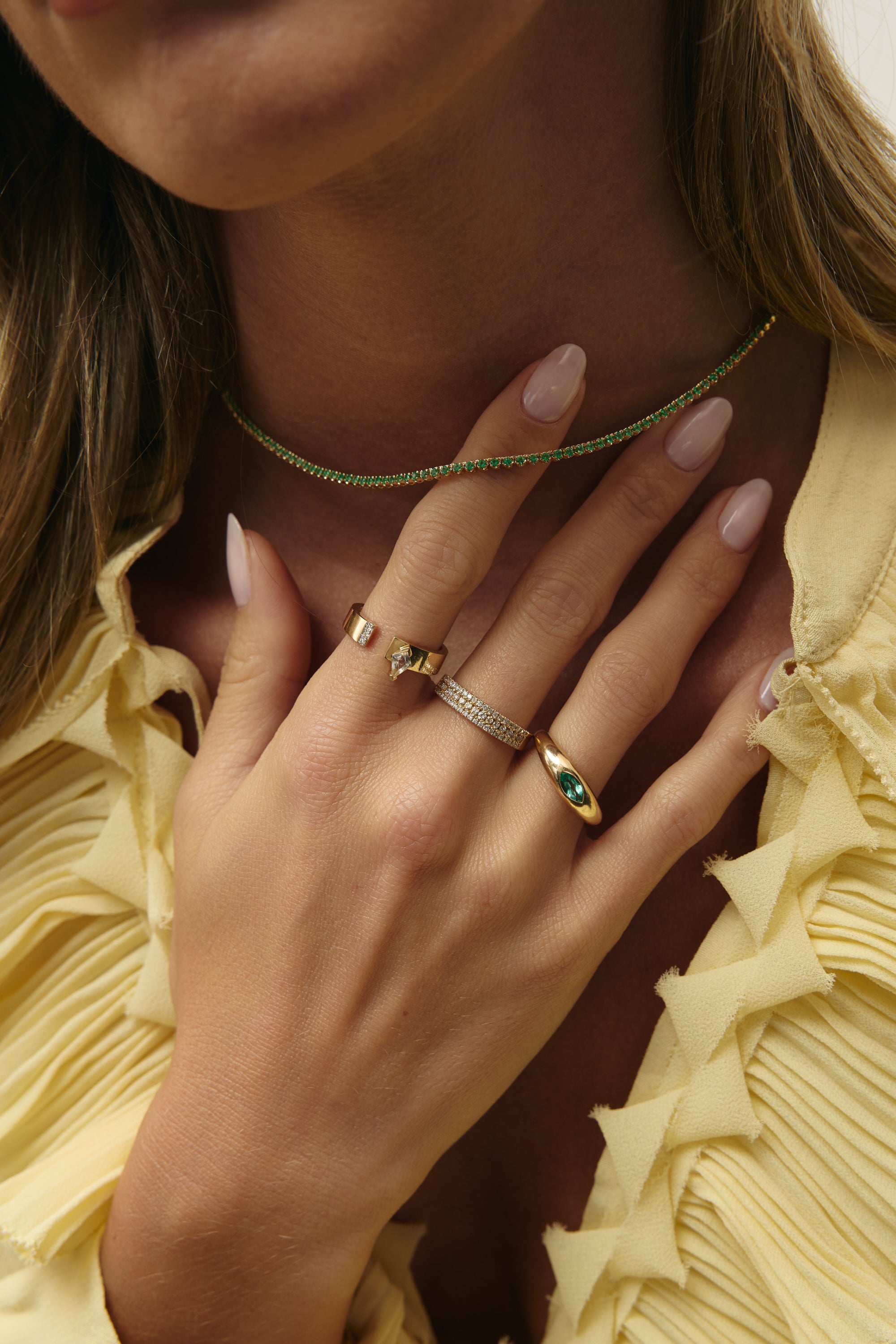 The Nova Open Band Ring