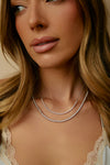 Collier de tennis à diamants Cupcake partiel