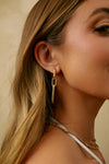 Dangling Link Earrings