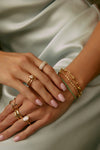 Lab Grown Diamond Spiral Pear Shape Ring