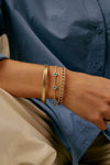 Bracelet Mauvais Oeil Turquoise avec Diamants