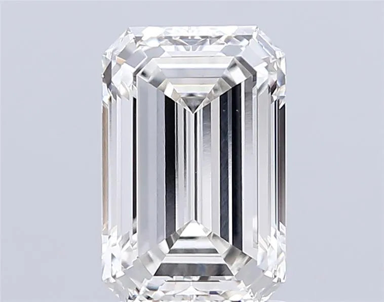 2.32ct Emerald Lab Grown Diamond (Colour H, Clarity VVS2, IGI Certified)