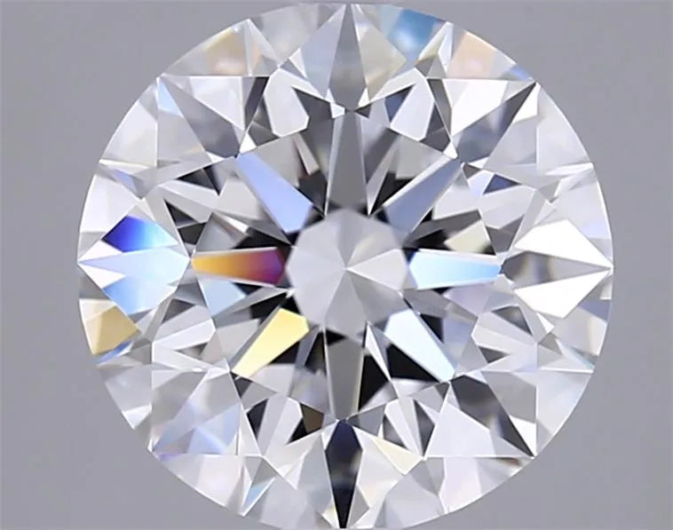 3.00ct Round Lab Grown Diamond (Colour D, Clarity VVS2, Cut EX, IGI Certified)