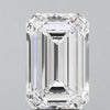 3.07ct Emerald Lab Grown Diamond (Colour D, Clarity VS1, GIA Certified)
