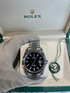 Rolex Datejust 41mm Black Stick Dial on Jubliee bracelet 2026/126334