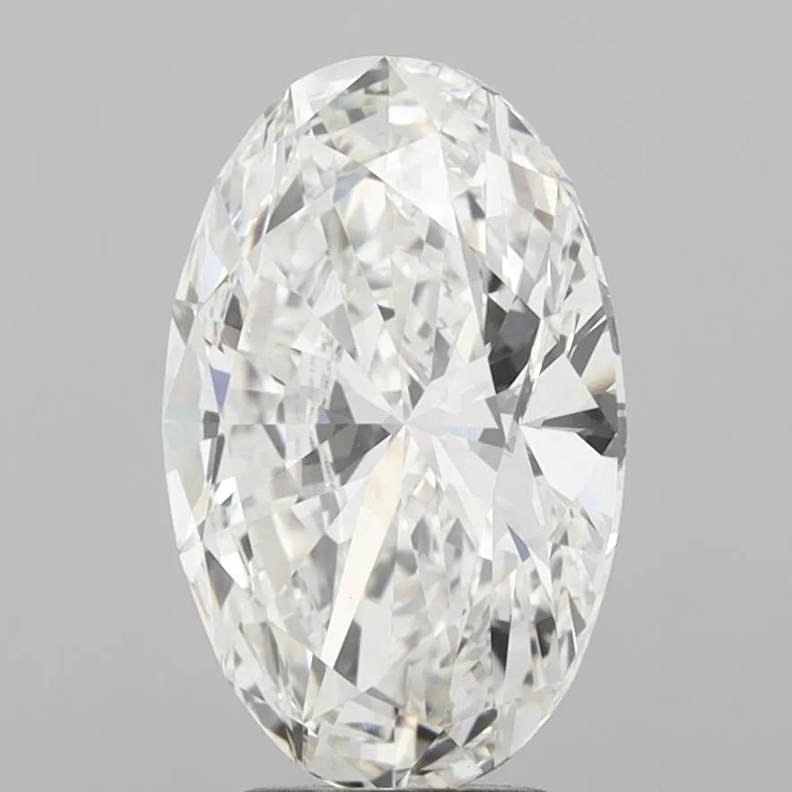 4.00ct Oval Lab Grown Diamond (Colour H, Clarity VS1, IGI Certified)